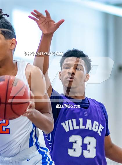 Thumbnail 2 in Cape Coral vs Village Christian Academy (Village Christian Holiday Tournament) photogallery.
