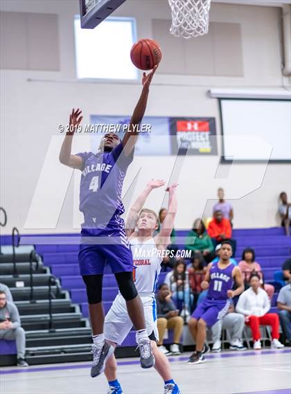 Thumbnail 2 in Cape Coral vs Village Christian Academy (Village Christian Holiday Tournament) photogallery.