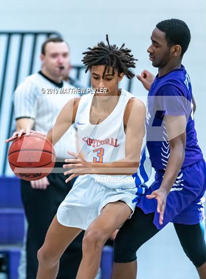 Thumbnail 1 in Cape Coral vs Village Christian Academy (Village Christian Holiday Tournament) photogallery.