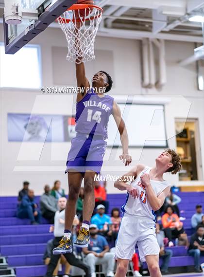 Thumbnail 3 in Cape Coral vs Village Christian Academy (Village Christian Holiday Tournament) photogallery.
