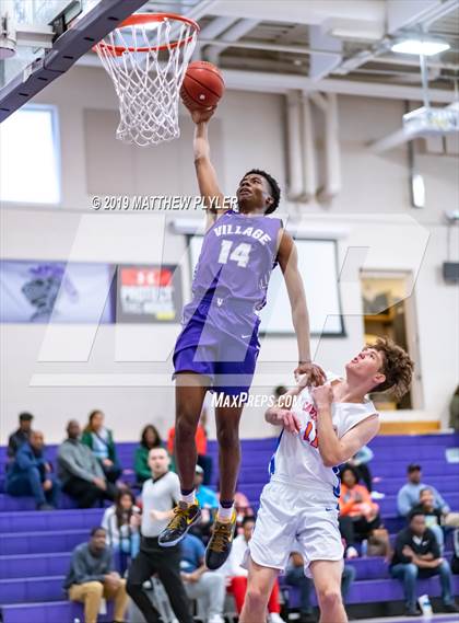 Thumbnail 2 in Cape Coral vs Village Christian Academy (Village Christian Holiday Tournament) photogallery.