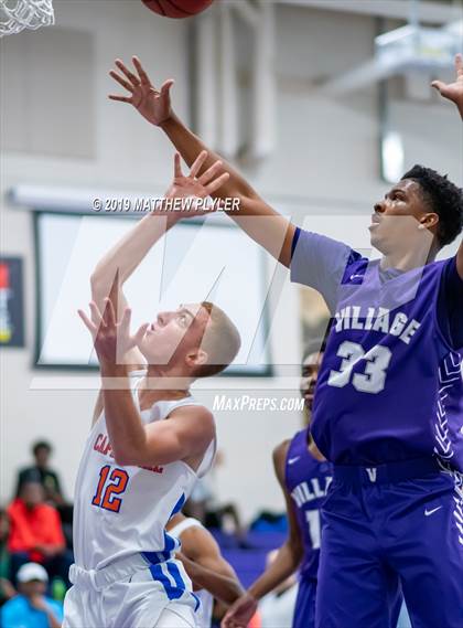 Thumbnail 1 in Cape Coral vs Village Christian Academy (Village Christian Holiday Tournament) photogallery.