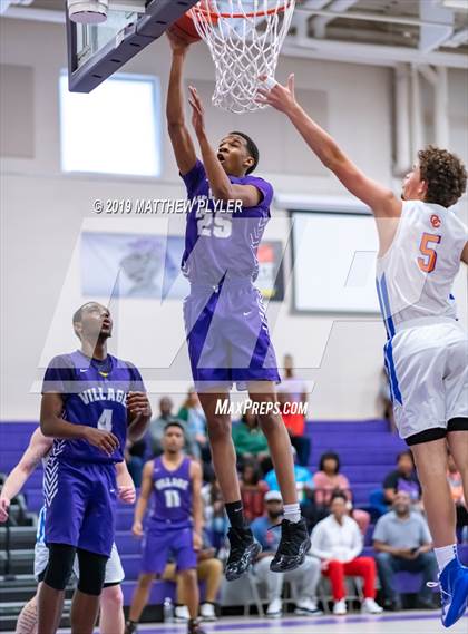 Thumbnail 3 in Cape Coral vs Village Christian Academy (Village Christian Holiday Tournament) photogallery.
