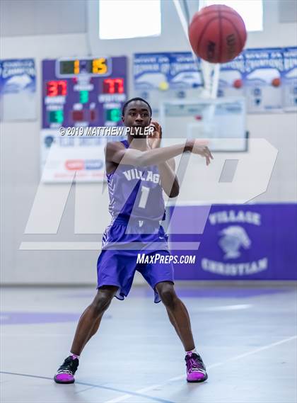 Thumbnail 1 in Cape Coral vs Village Christian Academy (Village Christian Holiday Tournament) photogallery.