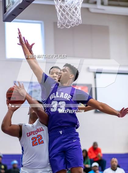 Thumbnail 1 in Cape Coral vs Village Christian Academy (Village Christian Holiday Tournament) photogallery.