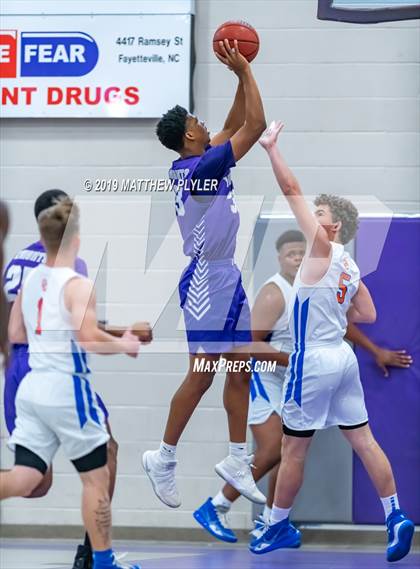 Thumbnail 3 in Cape Coral vs Village Christian Academy (Village Christian Holiday Tournament) photogallery.
