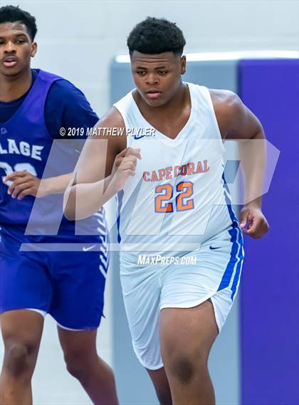 Thumbnail 2 in Cape Coral vs Village Christian Academy (Village Christian Holiday Tournament) photogallery.
