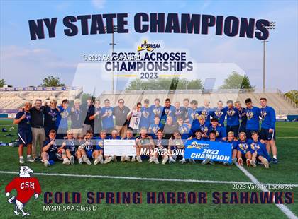 Thumbnail 1 in Cold Spring Harbor vs. Marcellus NYSPHSAA Class D Finals photogallery.