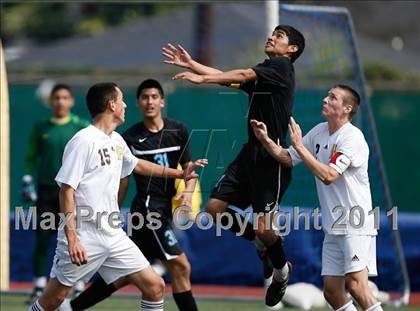 Thumbnail 3 in Parker vs. Salesian (CIF SoCal D3 Regional Final) photogallery.