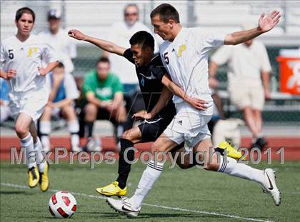 Thumbnail 1 in Parker vs. Salesian (CIF SoCal D3 Regional Final) photogallery.