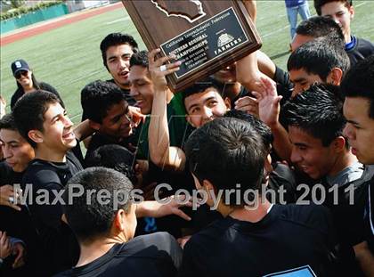 Thumbnail 1 in Parker vs. Salesian (CIF SoCal D3 Regional Final) photogallery.