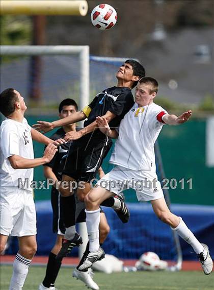 Thumbnail 2 in Parker vs. Salesian (CIF SoCal D3 Regional Final) photogallery.