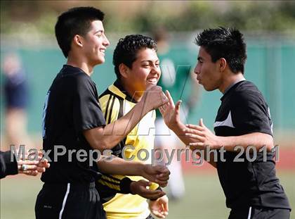 Thumbnail 3 in Parker vs. Salesian (CIF SoCal D3 Regional Final) photogallery.