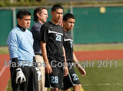 Thumbnail 2 in Parker vs. Salesian (CIF SoCal D3 Regional Final) photogallery.