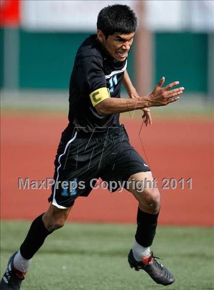 Thumbnail 2 in Parker vs. Salesian (CIF SoCal D3 Regional Final) photogallery.