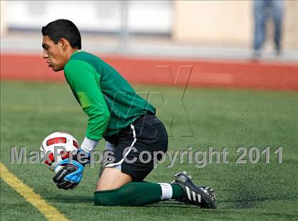 Thumbnail 2 in Parker vs. Salesian (CIF SoCal D3 Regional Final) photogallery.