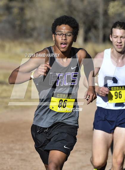 Thumbnail 2 in CHSAA 2A Cross Country Championships photogallery.