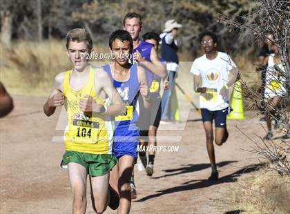 Thumbnail 2 in CHSAA 2A Cross Country Championships photogallery.