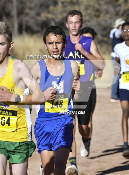 Thumbnail 3 in CHSAA 2A Cross Country Championships photogallery.