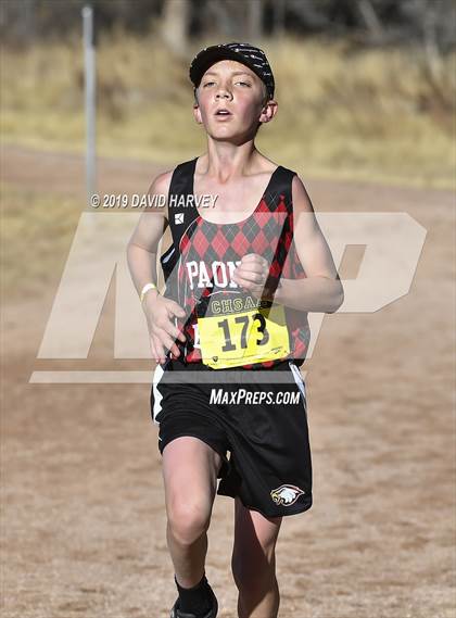 Thumbnail 1 in CHSAA 2A Cross Country Championships photogallery.