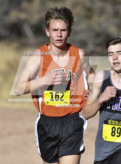 Thumbnail 1 in CHSAA 2A Cross Country Championships photogallery.