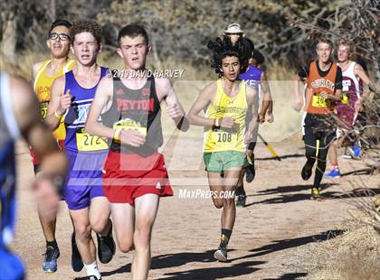 Thumbnail 1 in CHSAA 2A Cross Country Championships photogallery.