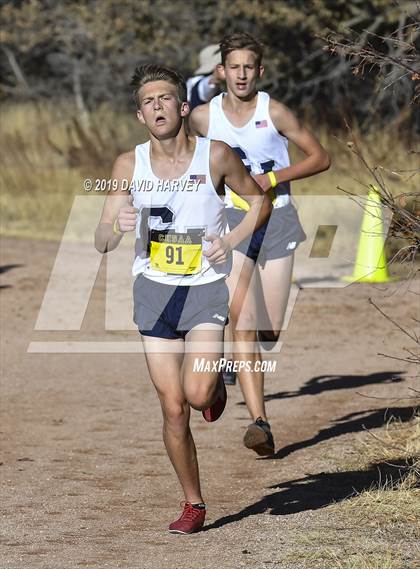 Thumbnail 2 in CHSAA 2A Cross Country Championships photogallery.