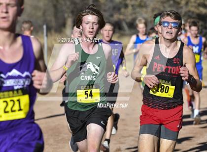 Thumbnail 2 in CHSAA 2A Cross Country Championships photogallery.