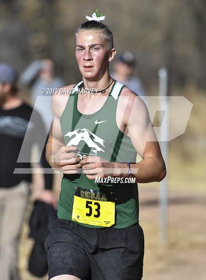 Thumbnail 2 in CHSAA 2A Cross Country Championships photogallery.
