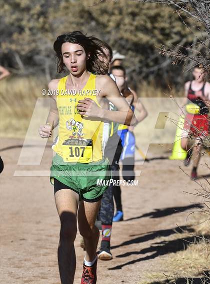Thumbnail 3 in CHSAA 2A Cross Country Championships photogallery.