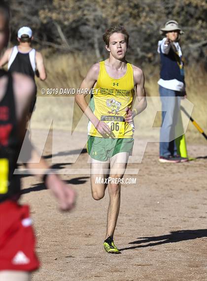 Thumbnail 2 in CHSAA 2A Cross Country Championships photogallery.