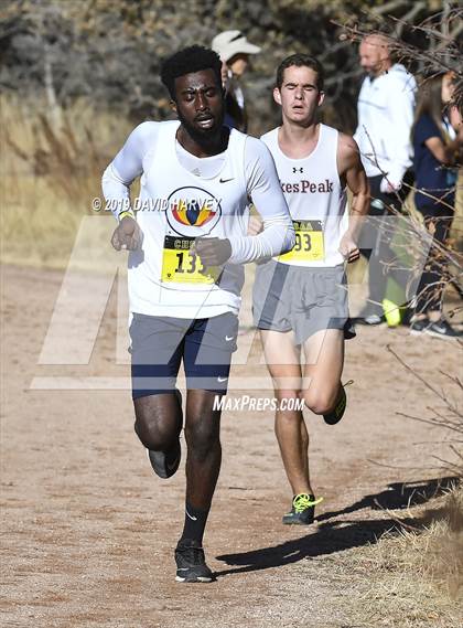 Thumbnail 2 in CHSAA 2A Cross Country Championships photogallery.