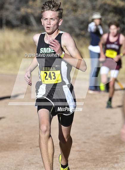 Thumbnail 2 in CHSAA 2A Cross Country Championships photogallery.
