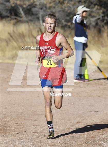 Thumbnail 2 in CHSAA 2A Cross Country Championships photogallery.