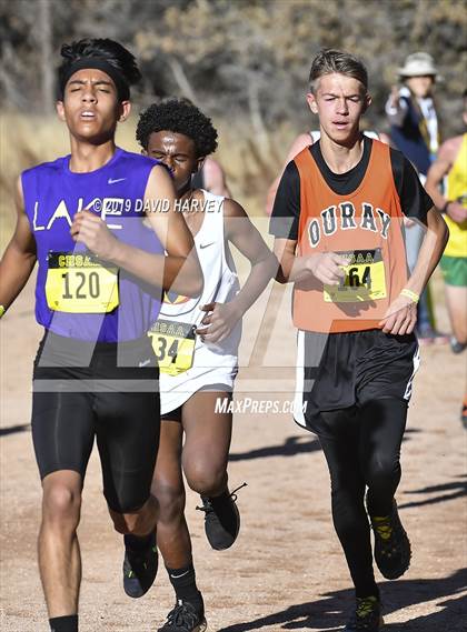 Thumbnail 2 in CHSAA 2A Cross Country Championships photogallery.