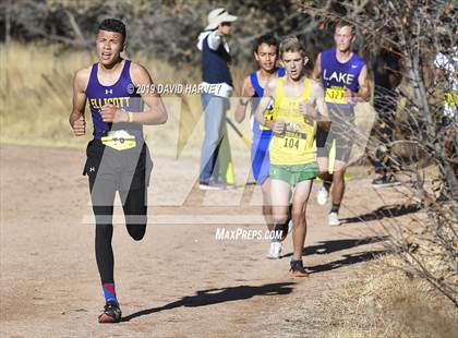 Thumbnail 1 in CHSAA 2A Cross Country Championships photogallery.