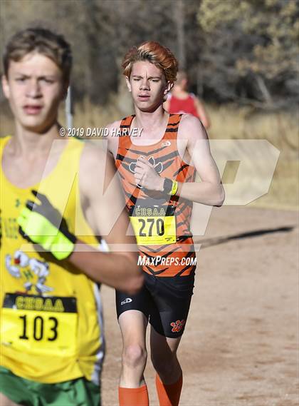 Thumbnail 2 in CHSAA 2A Cross Country Championships photogallery.