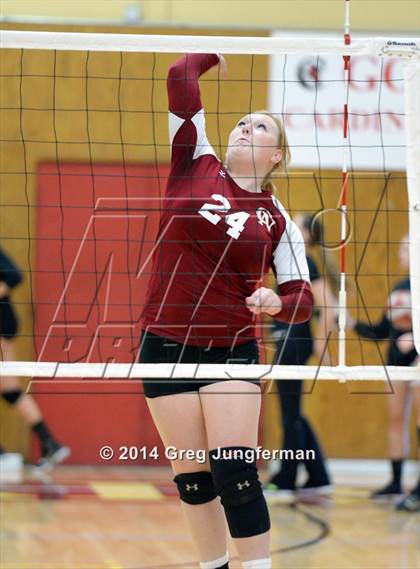 Thumbnail 3 in Maria Carrillo vs. Cardinal Newman photogallery.