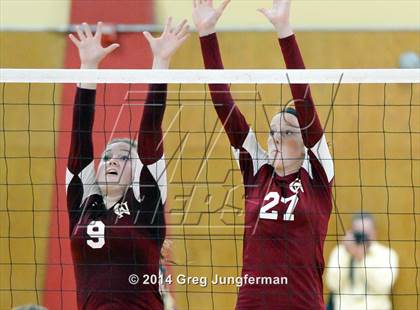 Thumbnail 3 in Maria Carrillo vs. Cardinal Newman photogallery.