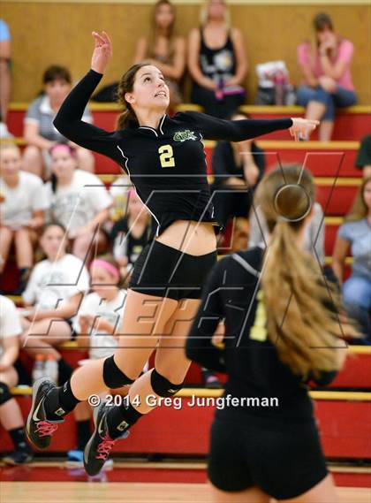Thumbnail 3 in Maria Carrillo vs. Cardinal Newman photogallery.