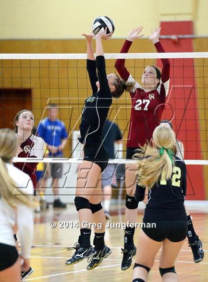 Thumbnail 2 in Maria Carrillo vs. Cardinal Newman photogallery.