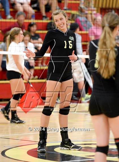 Thumbnail 1 in Maria Carrillo vs. Cardinal Newman photogallery.