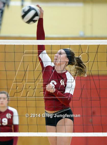 Thumbnail 1 in Maria Carrillo vs. Cardinal Newman photogallery.