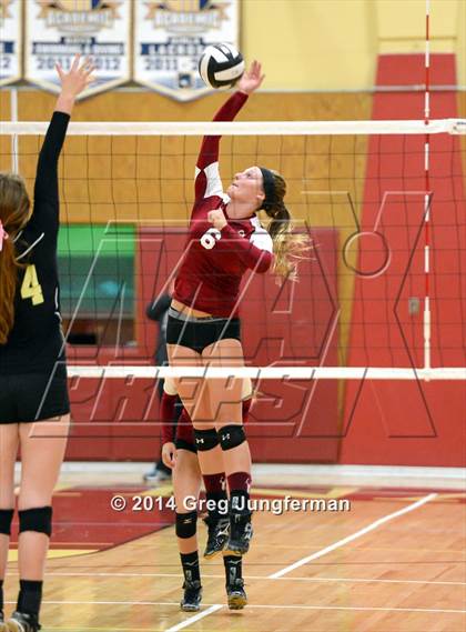 Thumbnail 2 in Maria Carrillo vs. Cardinal Newman photogallery.