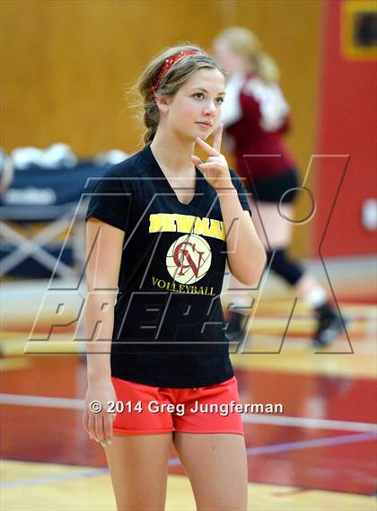 Thumbnail 3 in Maria Carrillo vs. Cardinal Newman photogallery.