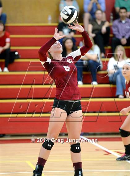 Thumbnail 3 in Maria Carrillo vs. Cardinal Newman photogallery.