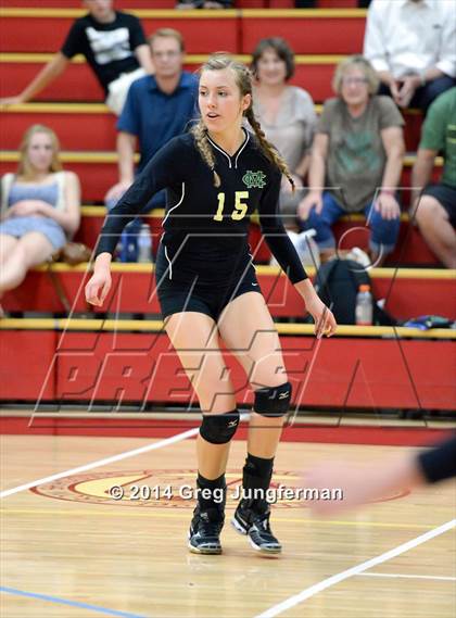 Thumbnail 3 in Maria Carrillo vs. Cardinal Newman photogallery.