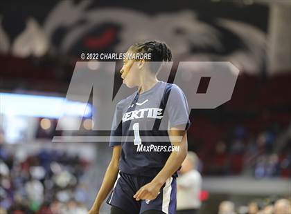 Thumbnail 2 in Bertie vs. Bishop McGuinness (NCHSAA 1A Championship) photogallery.