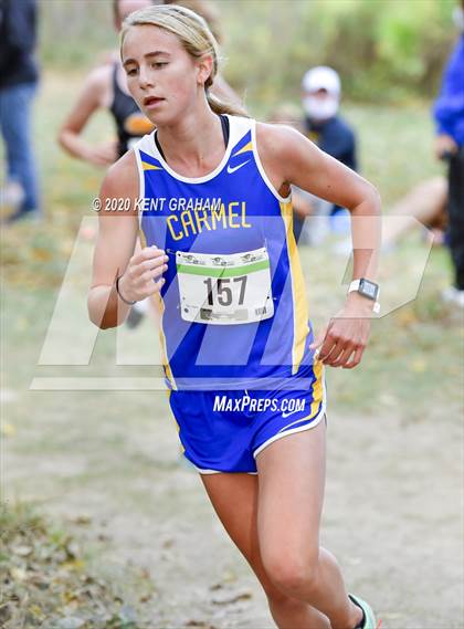 Thumbnail 3 in IHSAA Noblesville Cross Country Championship (Editorial Only) photogallery.