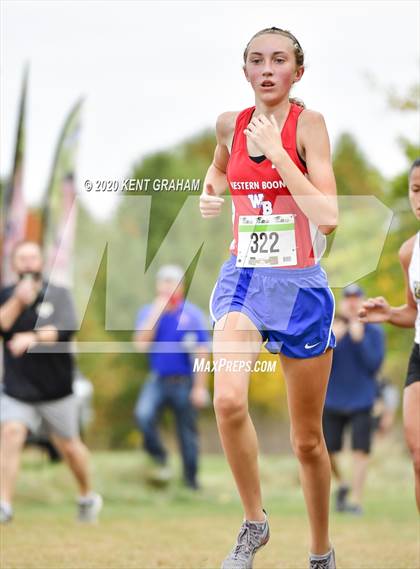 Thumbnail 3 in IHSAA Noblesville Cross Country Championship (Editorial Only) photogallery.